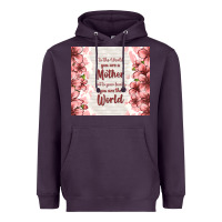 Plum to the world you are a mother but to your family y Heavyweight Hoodie - TumblerDesignByShophia