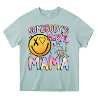 Arona somebody's feral mama Heavy Core Tee - JahusDesignShop
