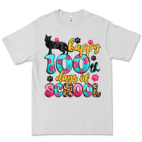 Dove Grey happy 100th days of school cat Premium Tee - Artiststas