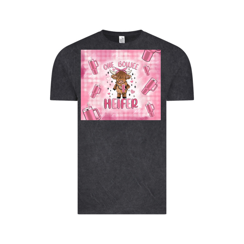 One Boujee Heifer Vintage Tee by MaliasSmallBusiness | Teevron