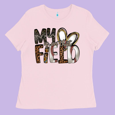My Is On That Field Ladies Tee Designed By Racoondesign