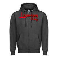 Charcoal Heather Legendary Kidz Zipper Hoodie - Bettercallsaul