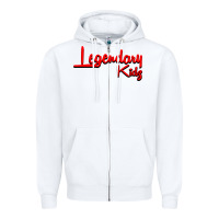 White Legendary Kidz Zipper Hoodie - Bettercallsaul