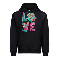 Black love with nail elements bbs Urban Hoodie - BundleAndBundleShop