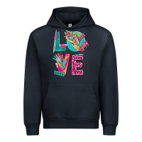 Navy love with nail elements bbs Urban Hoodie - BundleAndBundleShop