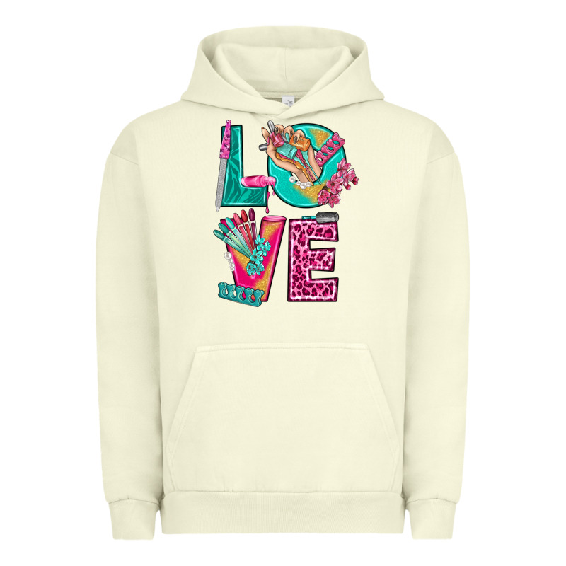 Love With Nail Elements Bbs Urban Hoodie by BundleAndBundleShop | Teevron