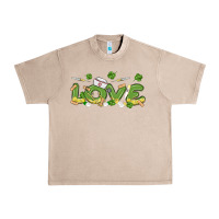 French Oak st patricks love nurse Urban Heavy Tee - MaliasSmallBusiness