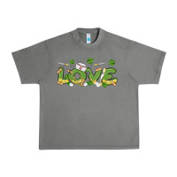 Tornado st patricks love nurse Urban Heavy Tee - MaliasSmallBusiness
