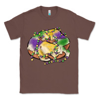 Chestnut mardi gras king cake Classic Tee - MaliasSmallBusiness