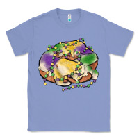 Colony Blue mardi gras king cake Classic Tee - MaliasSmallBusiness