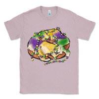 Lilac mardi gras king cake Classic Tee - MaliasSmallBusiness