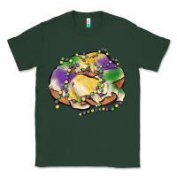 Sports Green mardi gras king cake Classic Tee - MaliasSmallBusiness