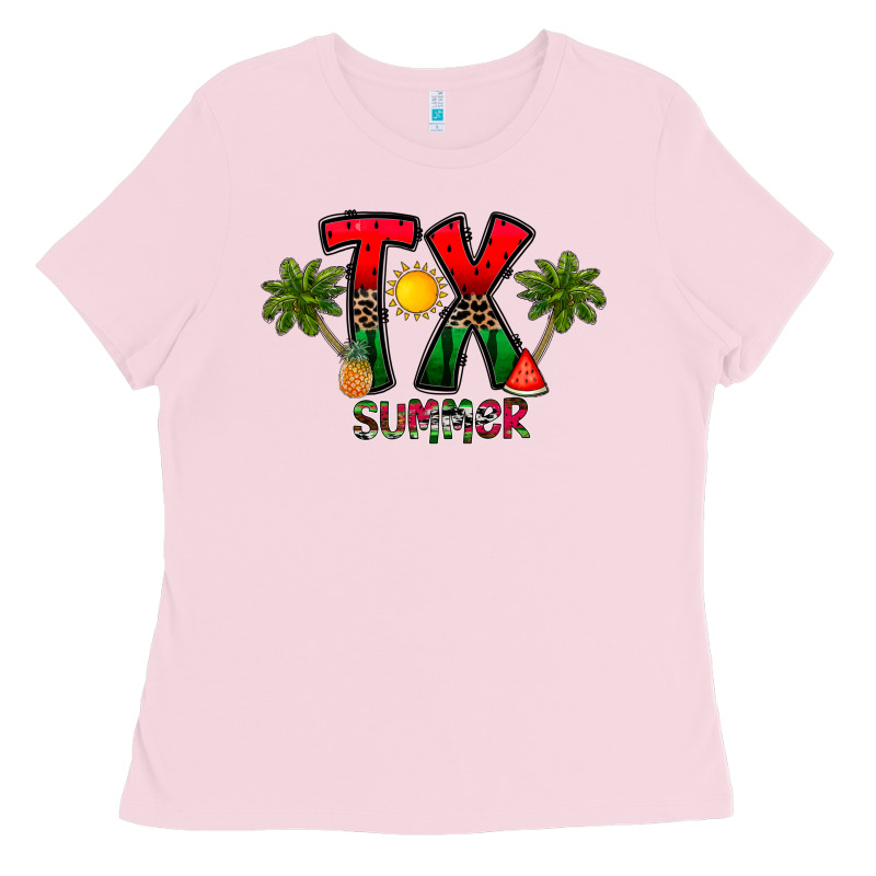 Texas Summer Ladies Tee by CowhideDigitalArt | Teevron
