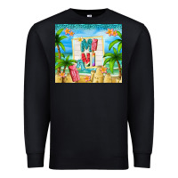 Black summer mini Premium Sweatshirt - TumblerDesignByShophia