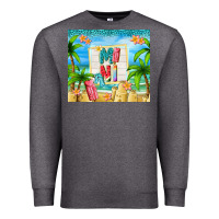 Charcoal Heather summer mini Premium Sweatshirt - TumblerDesignByShophia