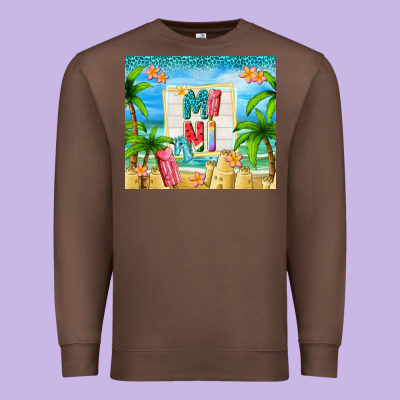 Summer Mini Premium Sweatshirt Designed By Tumblerdesignbyshophia