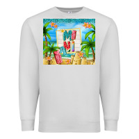 Dove Grey summer mini Premium Sweatshirt - TumblerDesignByShophia