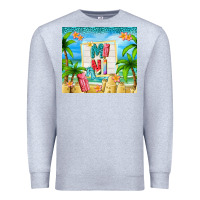 Heather Grey summer mini Premium Sweatshirt - TumblerDesignByShophia