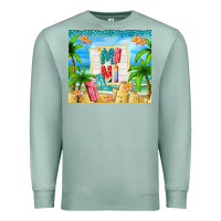 Seafoam summer mini Premium Sweatshirt - TumblerDesignByShophia