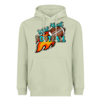 Matcha Wild about Football Heavyweight Hoodie - HowdyJamesFarm