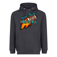 Smoke Wild about Football Heavyweight Hoodie - HowdyJamesFarm