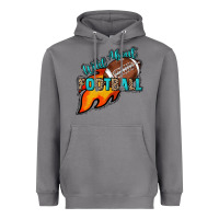 Storm Wild about Football Heavyweight Hoodie - HowdyJamesFarm
