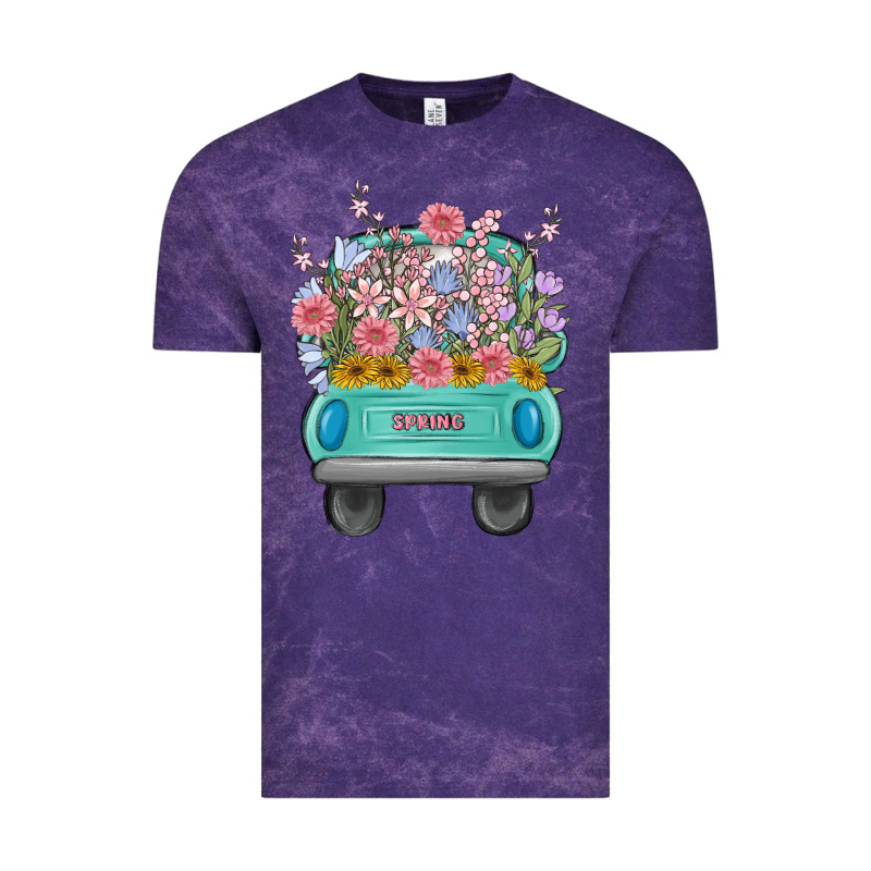 Truck With Flowers Malia Vintage Tee by MaliasSmallBusiness | Teevron