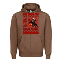 Chestnut Merry Christmas Labrador Retriever Zipper Hoodie - Bettercallsaul