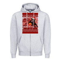 Heather Grey Merry Christmas Labrador Retriever Zipper Hoodie - Bettercallsaul