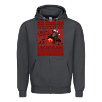 Smoke Merry Christmas Labrador Retriever Zipper Hoodie - Bettercallsaul