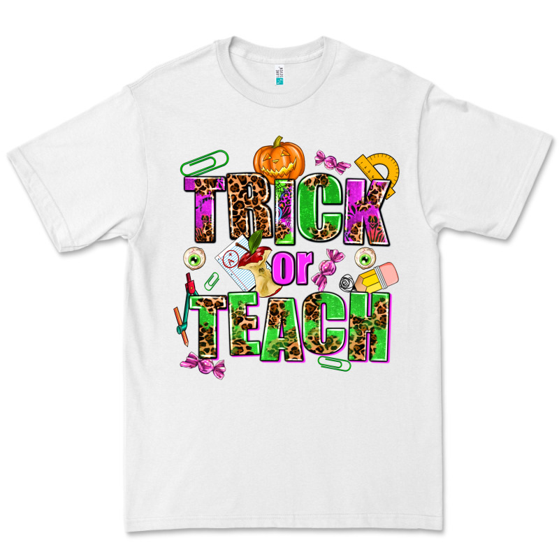 Trick Or Teach Premium Tee by AdoDesignShop | Teevron