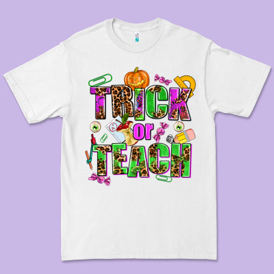Trick Or Teach Premium Tee Designed By Adodesignshop