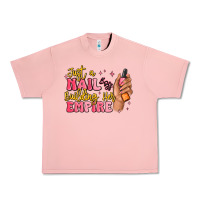 Salmon just a nail boss building her empire Urban Heavy Tee - MaliasSmallBusiness