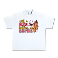 White just a nail boss building her empire Urban Heavy Tee - MaliasSmallBusiness