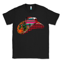 Black Christmas Cowboy Classic Tee - CowhideDigitalArt