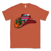 Copper Christmas Cowboy Classic Tee - CowhideDigitalArt
