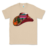 Mushroom Christmas Cowboy Classic Tee - CowhideDigitalArt