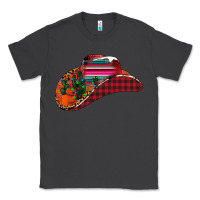 Smoke Christmas Cowboy Classic Tee - CowhideDigitalArt