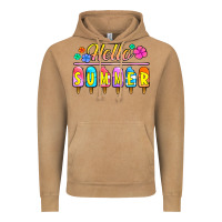 Vintage Camel hello summer popsicles Vintage Hoodie - Jasminsmagicworld