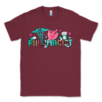 Burgundy pharmacist Classic Tee - MaliasSmallBusiness