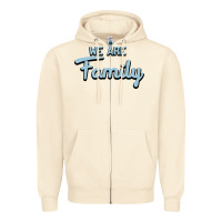 Sandshell We Are Family Zipper Hoodie - Bettercallsaul