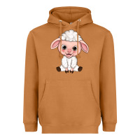 Meerkat Cartoon Lamb Heavyweight Hoodie - HowdyJamesFarm