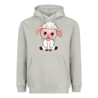Moon Dust Cartoon Lamb Heavyweight Hoodie - HowdyJamesFarm