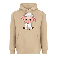 Mushroom Cartoon Lamb Heavyweight Hoodie - HowdyJamesFarm