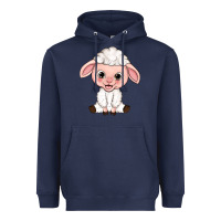 Cartoon Lamb Heavyweight Hoodie | Teevron