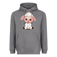 Storm Cartoon Lamb Heavyweight Hoodie - HowdyJamesFarm
