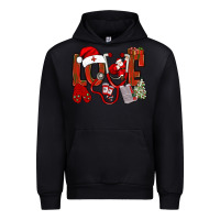 Black christmas love nurse bbs Urban Hoodie - BundleAndBundleShop