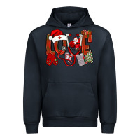 Navy christmas love nurse bbs Urban Hoodie - BundleAndBundleShop
