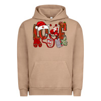 Pigment Burro christmas love nurse bbs Urban Hoodie - BundleAndBundleShop