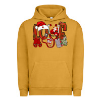 Pigment Peanut Butter christmas love nurse bbs Urban Hoodie - BundleAndBundleShop